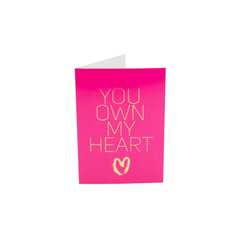 Kama Sutra Naughty Notes Greeting Cards - You Own My Heart and My Ass - Dreamy Desire