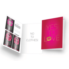 Kama Sutra Naughty Notes Yes To Love. No To Clothes - Dreamy Desire