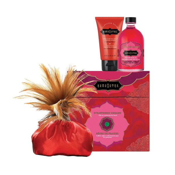 Kama Sutra Accessories / Miscellaneous Kama Sutra Oil of Love Strawberry Dreams Set