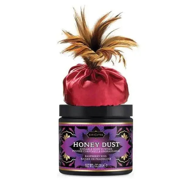 Kama Sutra Honey Dust Body Powder Raspberry Kiss 6 Oz - Dreamy Desire