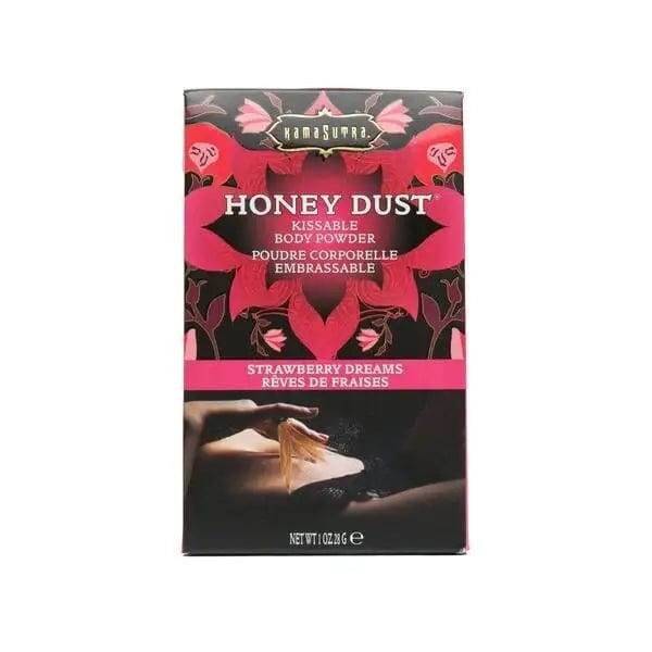 Kama Sutra Honey Dust Body Powder Strawberry Dreams 1 Oz - Dreamy Desire