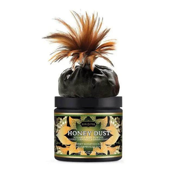 Kama Sutra Honey Dust Body Powder Sweet Honeysuckle 6 Oz - Dreamy Desire