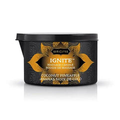 Kama Sutra Ignite Massage Oil Candle Coconut Pineapple 6 Oz - Dreamy Desire