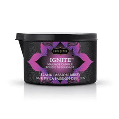 Kama Sutra Ignite Massage Oil Candle Island Passion Berry - Dreamy Desire
