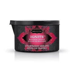 Kama Sutra Ignite Massage Oil Candle Strawberry Dreams - Dreamy Desire