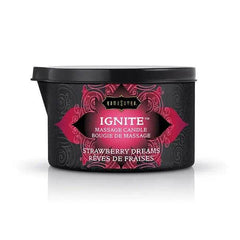 Kama Sutra Ignite Massage Oil Candle Strawberry Dreams - Dreamy Desire