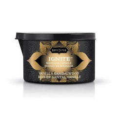 Kama Sutra Ignite Massage Oil Candle Vanilla Sandalwood - Dreamy Desire