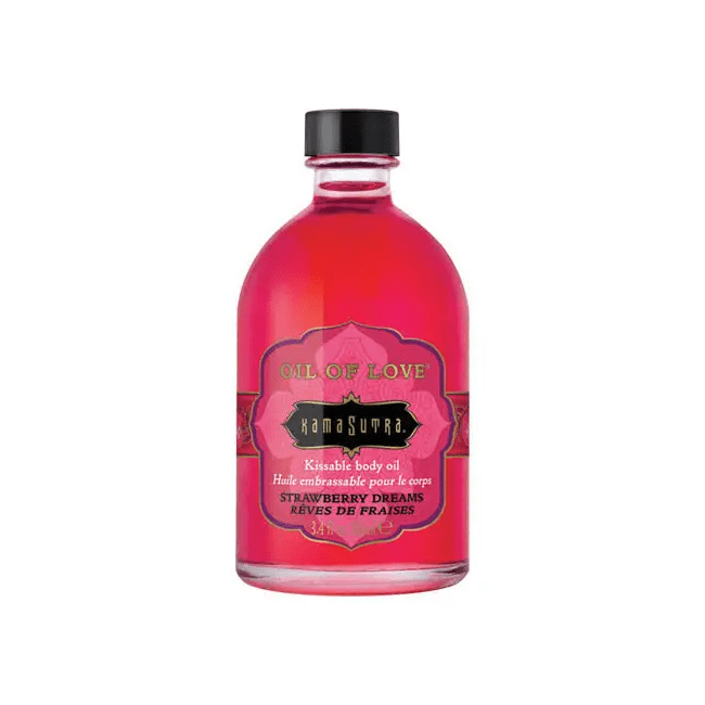 Kama Sutra Lubes Kama Sutra Oil of Love Strawberry Dreams 3.4 Oz