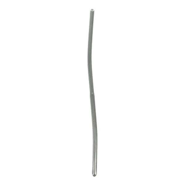KI Hegar Sound 7–8mm in polished stainless steel with a gentle S-curve taper