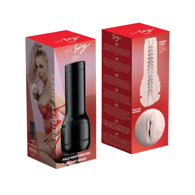 Kiiroo Feel Britney Amber Stroker - Dreamy Desire