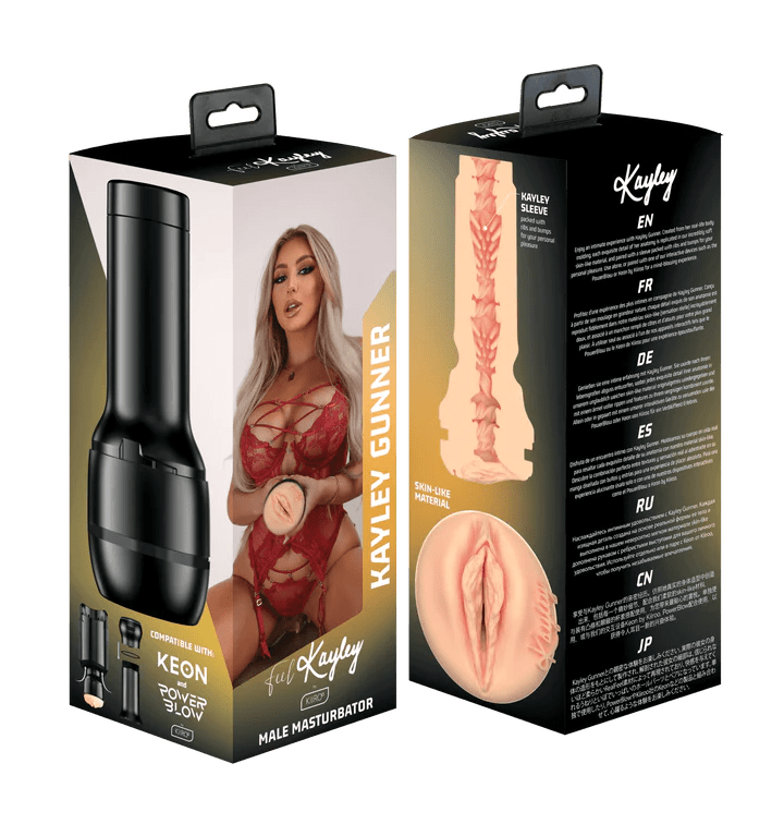 Kiiroo For Him Kiiroo Feel Kayley Gunner Stroker - Male Masturbator