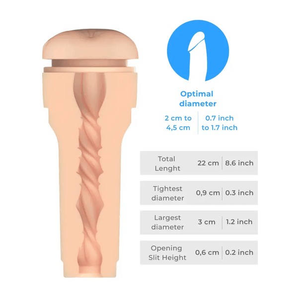 Kiiroo Feel Stroker Butt Male Masturbator - Dreamy Desire