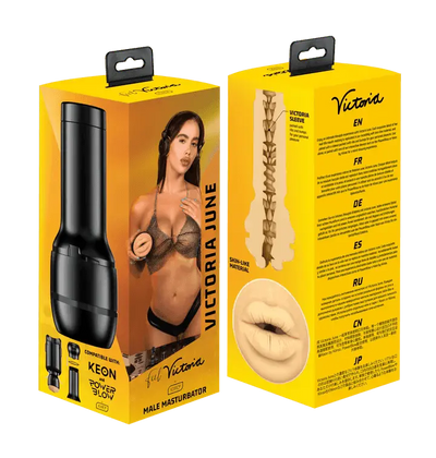 Kiiroo Feel Victoria June Mouth Stroker - Dreamy Desire