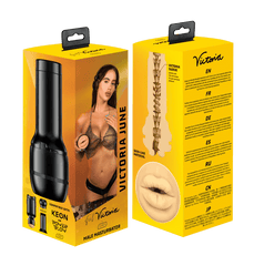 Kiiroo Feel Victoria June Mouth Stroker - Dreamy Desire