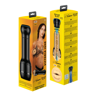 Kiiroo PowerBlow + Feel Victoria June Mouth Combo Set - Dreamy Desire