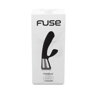 Kiiroo OhMiBod Fuse Dual Stim Massager Black - Dreamy Desire