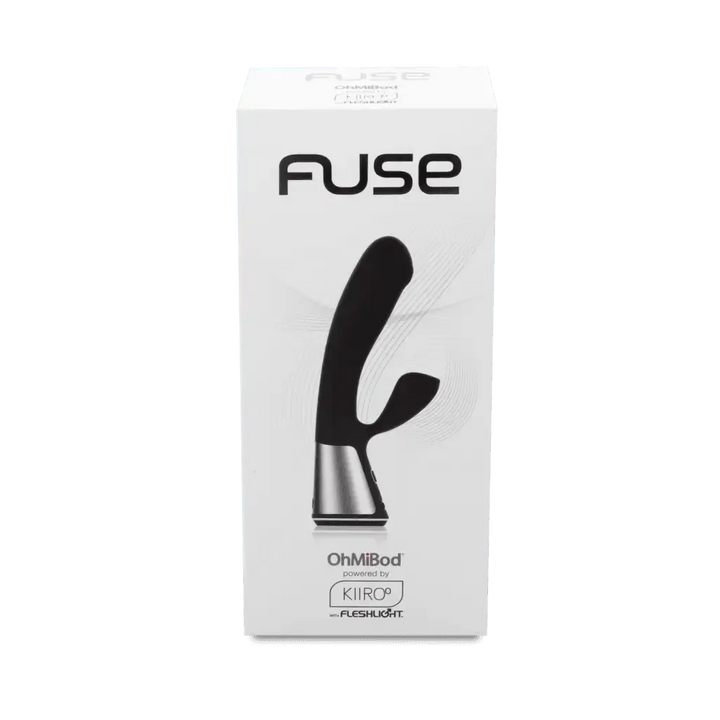 Kiiroo OhMiBod Fuse Dual Stim Massager Black - Dreamy Desire