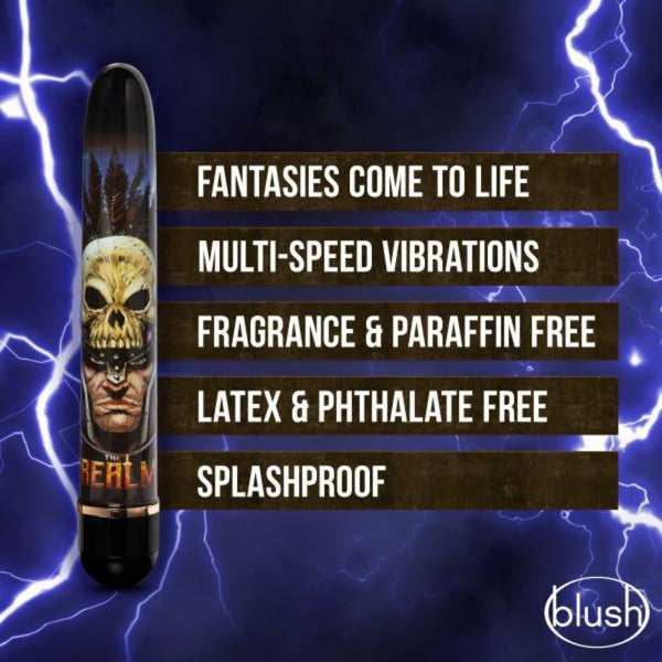 Knight vibrator feature list: multi-speed, splashproof, latex-free, phthalate-free