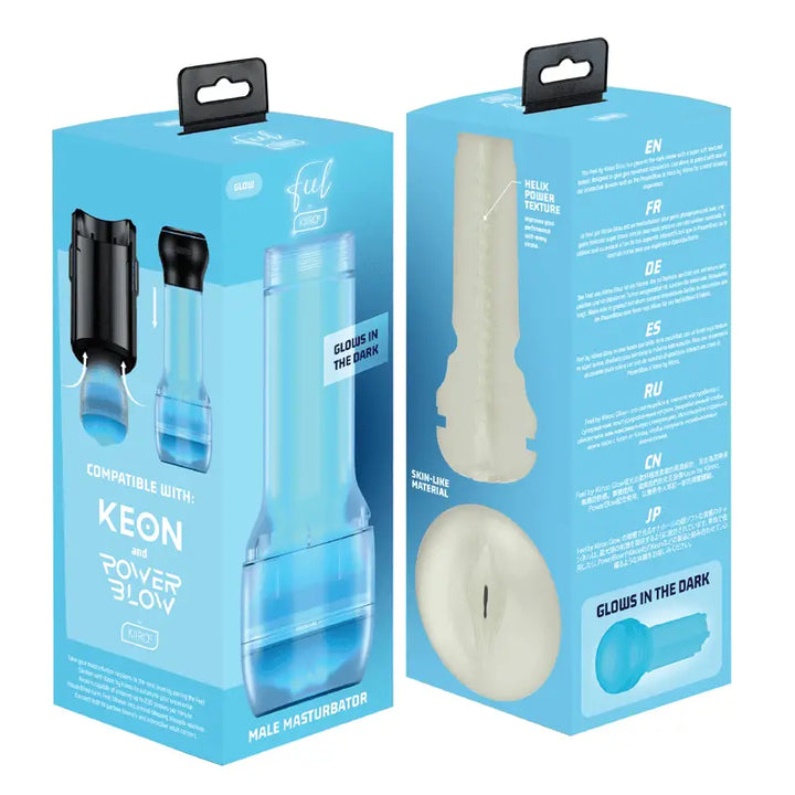Kiiroo Feel Glow Glow-in-the-Dark Stroker - Dreamy Desire