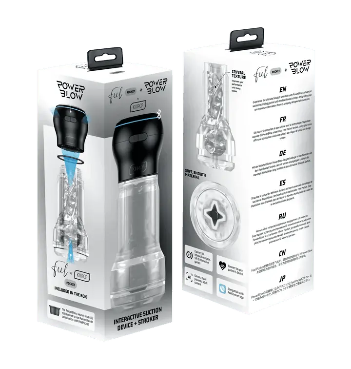 Powerblow + Pocket Stroker Crystal - Dreamy Desire