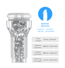 Powerblow + Pocket Stroker Crystal - Dreamy Desire