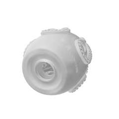 Kraken soft silicone sleeve shown from rear, spherical with textured tentacle details