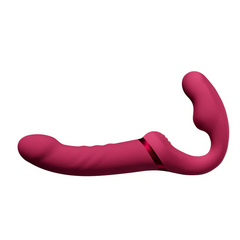 Lapis horizontal side profile displaying full dual-ended flexible silicone form