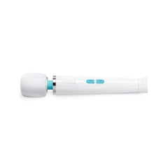 Le Wand Classique Petite white wand massager showing slim handle and rounded silicone head