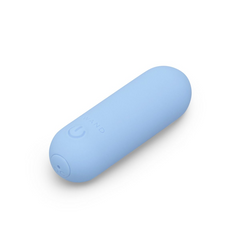 Le Wand Mini Vibe Bullet angled view showing charging port at base