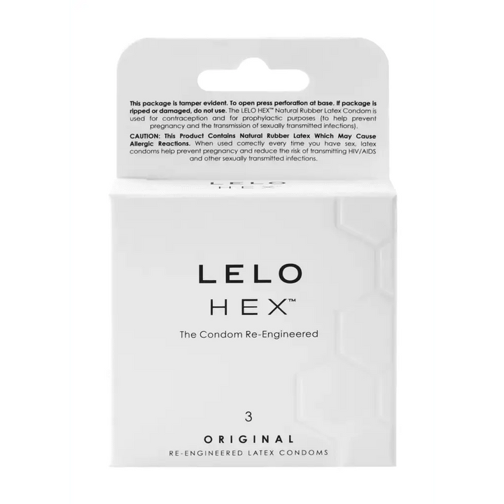 Lelo Hex Original Condoms 3 Pack - Dreamy Desire