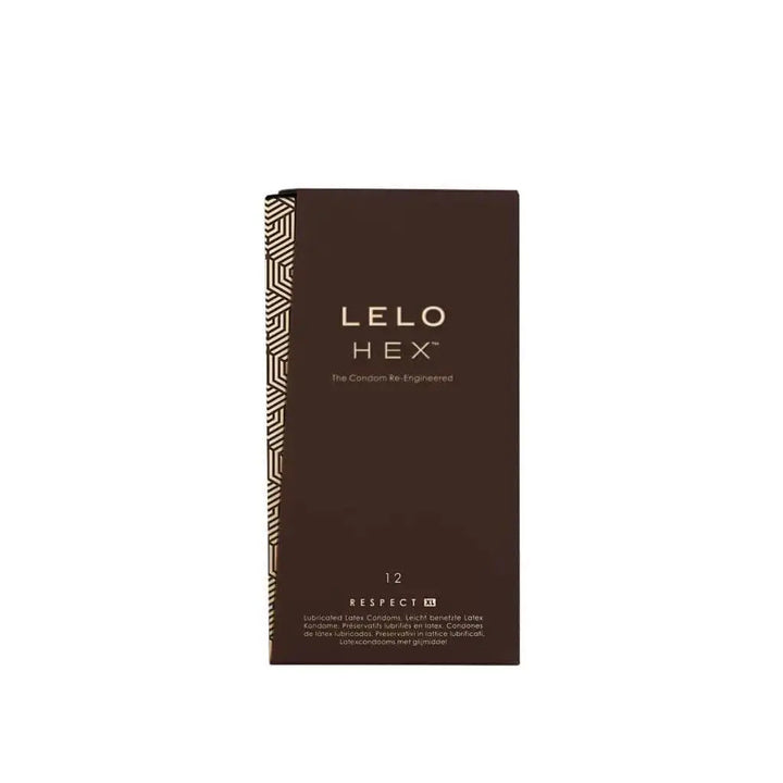 Lelo Hex Respect XL Condoms - 12 Pack - Dreamy Desire