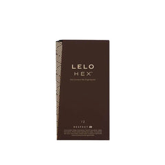 Lelo Hex Respect XL Condoms - 12 Pack - Dreamy Desire