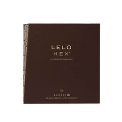 Lelo Hex Respect XL Condoms 36 Pack - Dreamy Desire