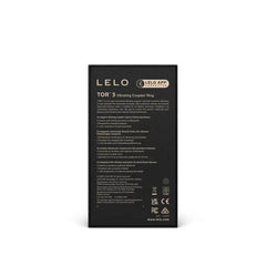 Lelo Tor 3 Vibrating Cock Ring Black - Dreamy Desire