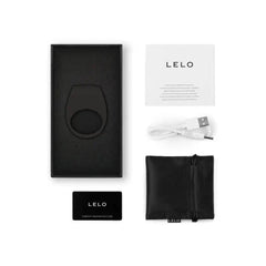 Lelo Tor 3 Vibrating Cock Ring Black - Dreamy Desire