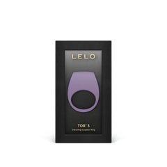 Lelo TOR 3 - Vibrating Couples Ring in Violet Dust - Dreamy Desire
