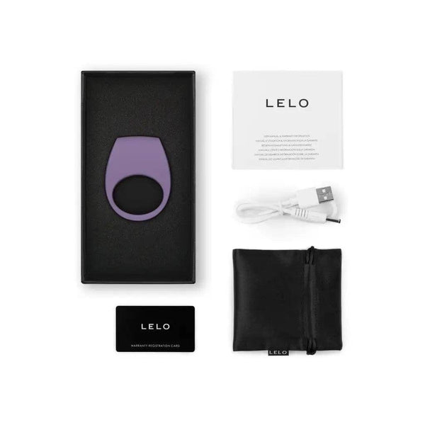 Lelo TOR 3 - Vibrating Couples Ring in Violet Dust - Dreamy Desire