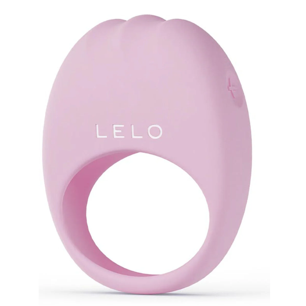 LELO LIFEGUARD Originals vibrating couples' ring in soft pink silicone, front view