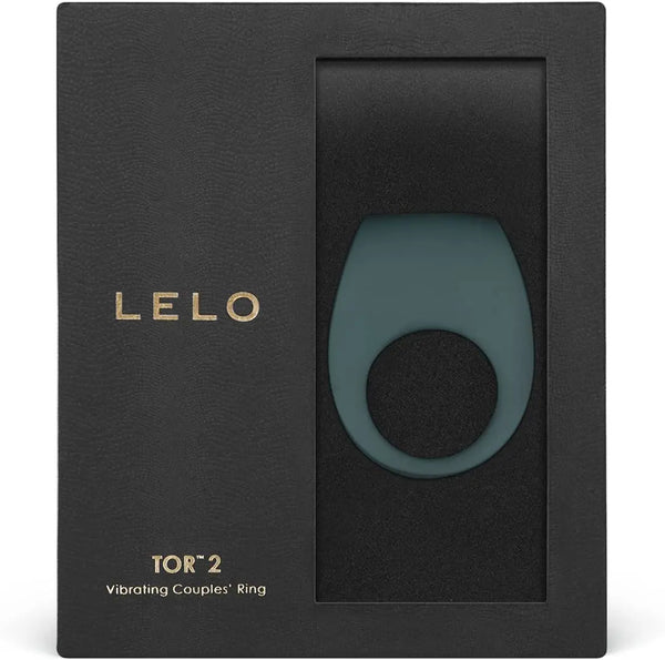 LELO Tor 2 couples ring presented in premium black keepsake box, ready for gifting