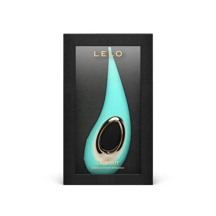 Lelo Dot Pinpoint Clitoral Vibrator Aqua - Dreamy Desire