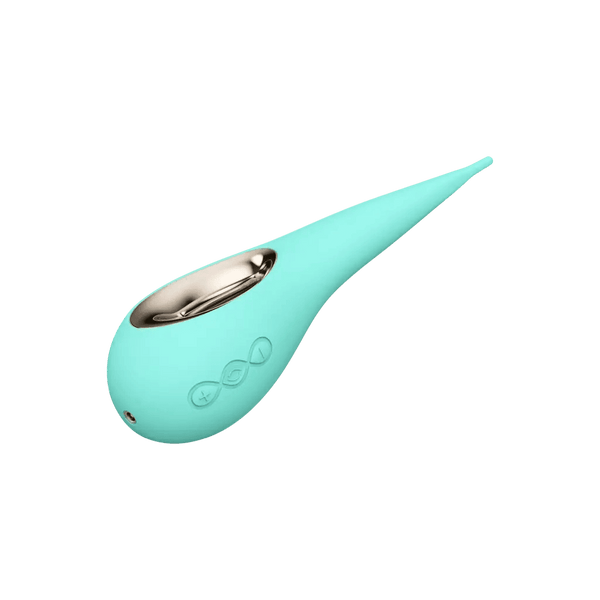 Lelo Dot Pinpoint Clitoral Vibrator Aqua - Dreamy Desire