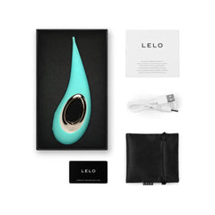 Lelo Dot Pinpoint Clitoral Vibrator Aqua - Dreamy Desire