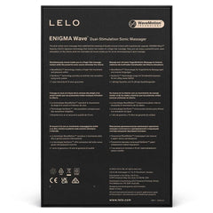 Lelo Enigma Wave Dual Stimulation Sonic Massager - Dreamy Desire