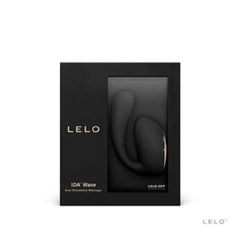 Lelo IDA Wave Dual App Controlled Vibrator Black - Dreamy Desire