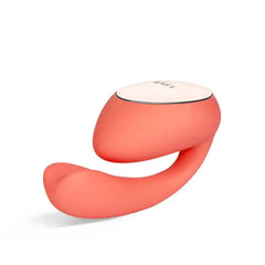 Lelo IDA Wave Dual Stimulation Massager Coral Red - Dreamy Desire