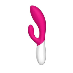 Lelo Ina Wave 2 Rabbit Vibrator Cerise - Dreamy Desire