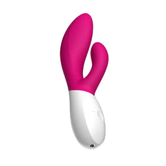 Lelo Ina Wave 2 Rabbit Vibrator Cerise - Dreamy Desire