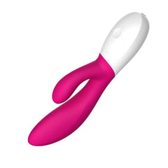 Lelo Ina Wave 2 Rabbit Vibrator Cerise - Dreamy Desire