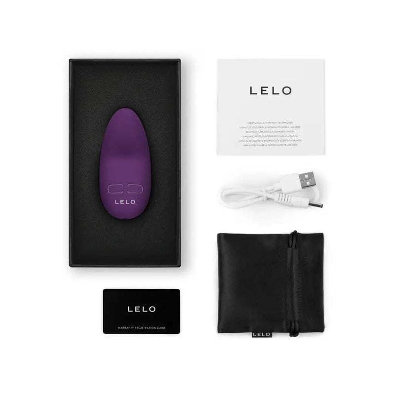 Lelo Vibrators Lelo Lily 3 Mini Clitorial Vibrator - Dark Plum