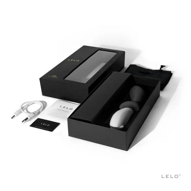 Lelo Vibrators Lelo Loki Wave Prostate Massager - Obsidian Black